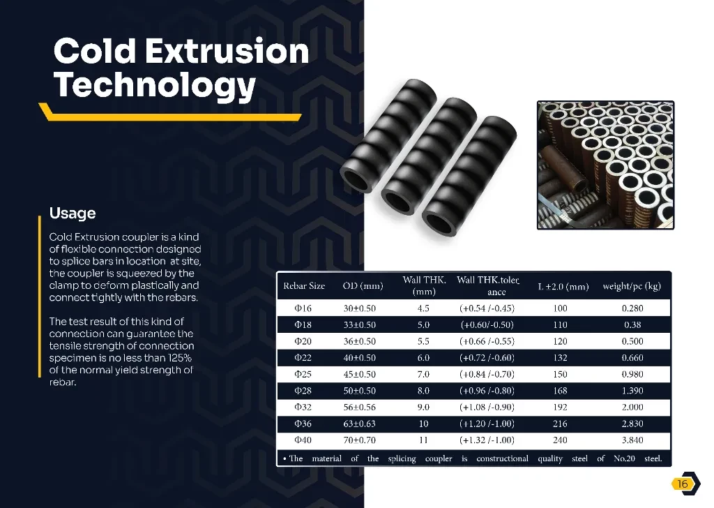 KUPLOR Cold Extrusion Technology